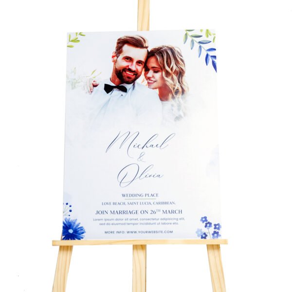 Foam Board With Vinyl Print