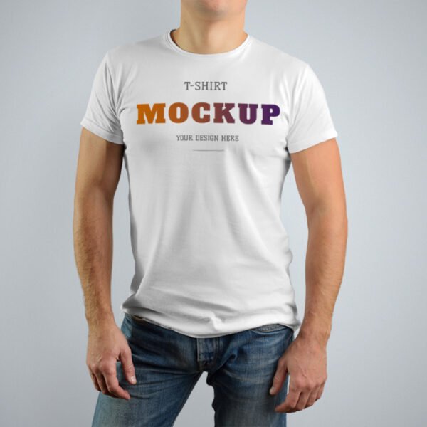 Men's Dryfit Material T -Shirt