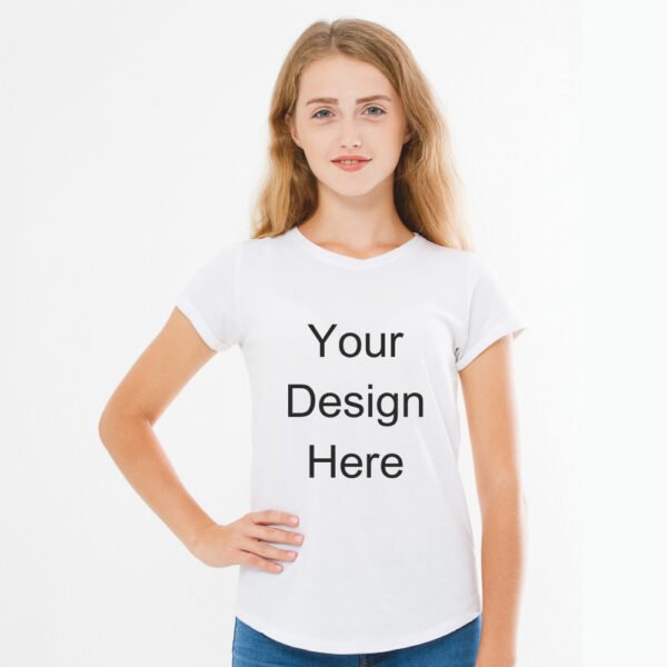 Woman's Cotton Material T- Shirt